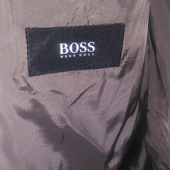 Vintage Hugo Boss Brown Blazer - Picture 4 of 5